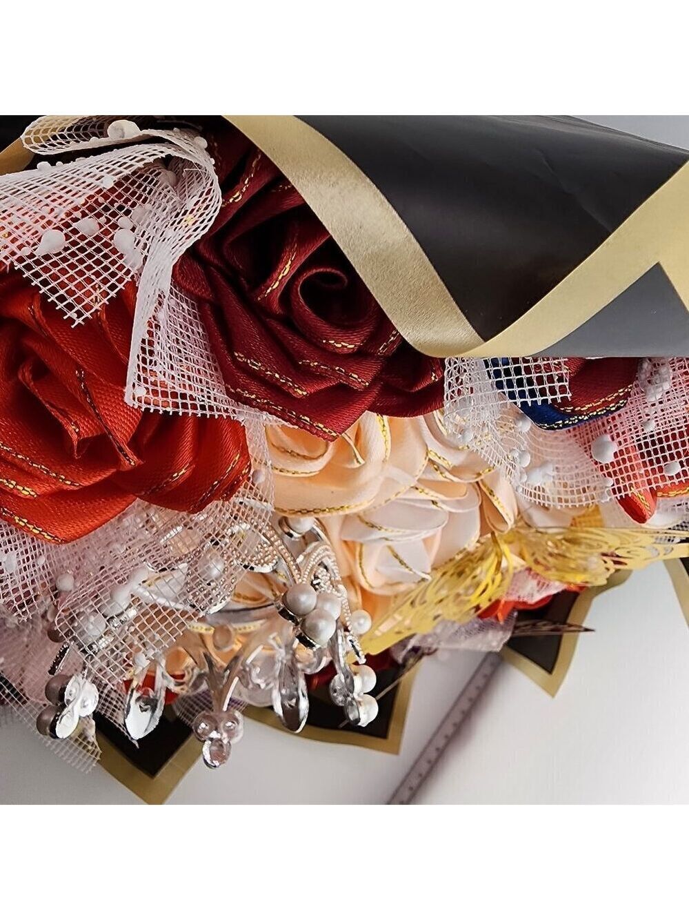 Brand New Handmade 2 Dozen Roses - Picture 14 of 16